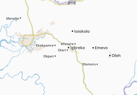 Igbreko Map