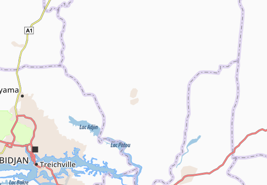 Karte Stadtplan Memni