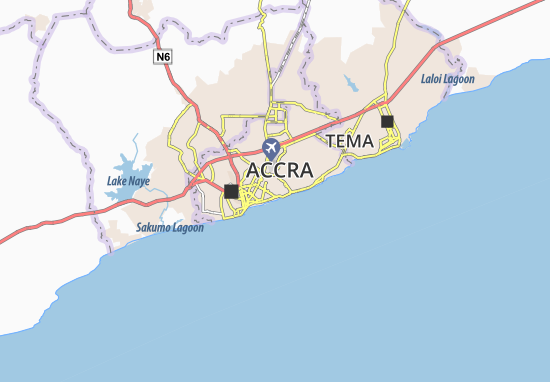Karte Stadtplan Apapa