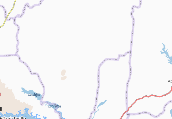 Kaart Plattegrond Bakouin