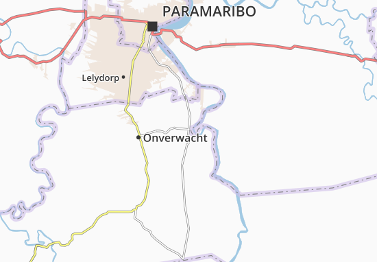 Karte Stadtplan Paranam