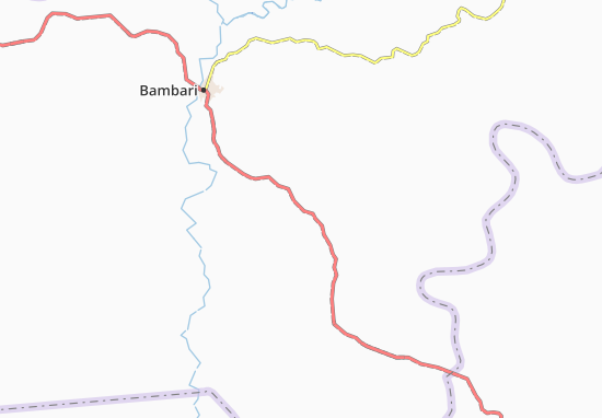 Kaart Plattegrond Tokomondji