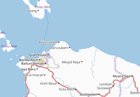 Darussalam Map