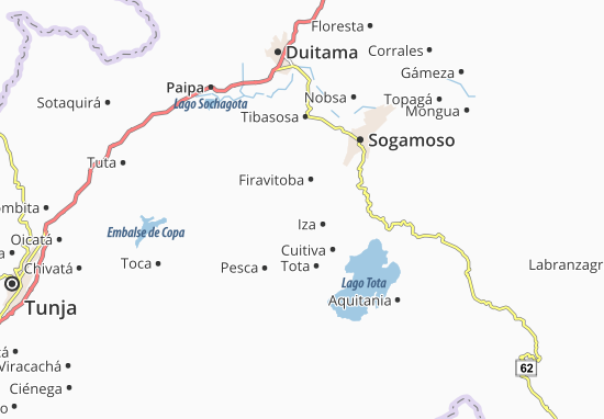 Alcaparral Map