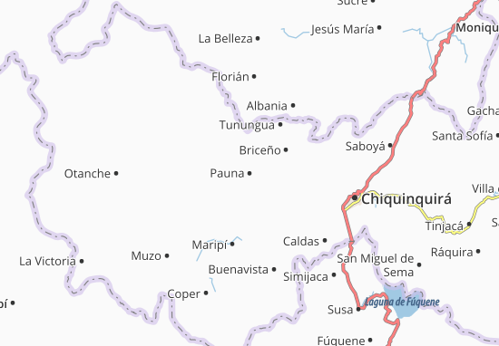 Pauna Map
