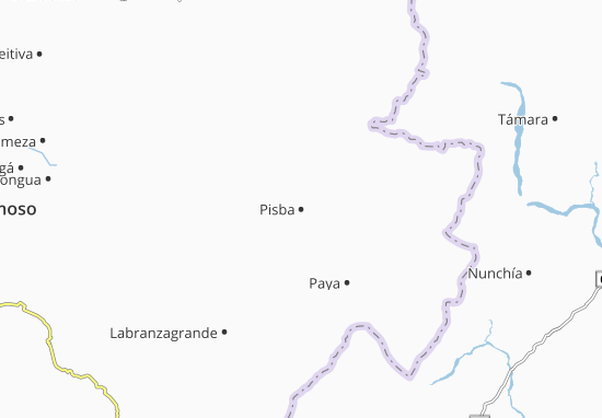 Pisba Map