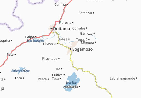 Sogamoso Map