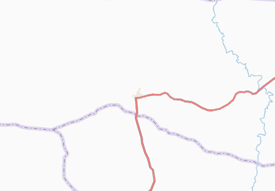 Karte Stadtplan Sibut