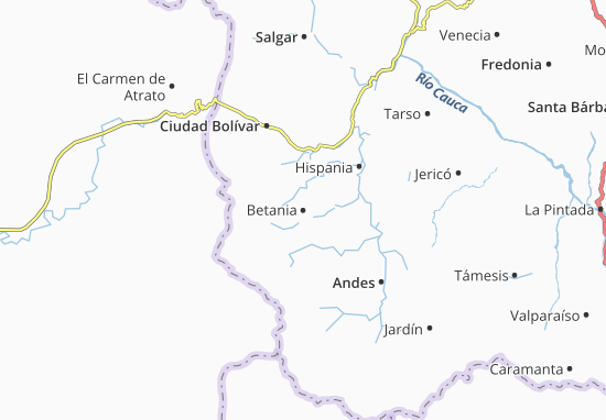 Betania Map