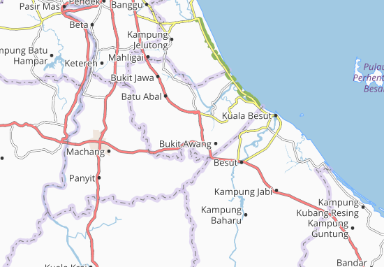 Carte-Plan Kampung Kemal