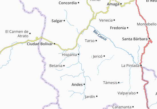 Mapa Hispania
