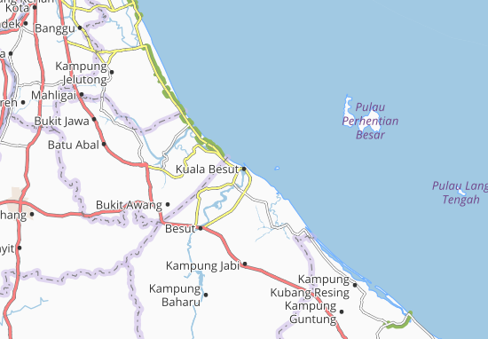 Mappe-Piantine Kuala Besut
