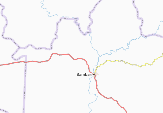 Karte Stadtplan Ngouba