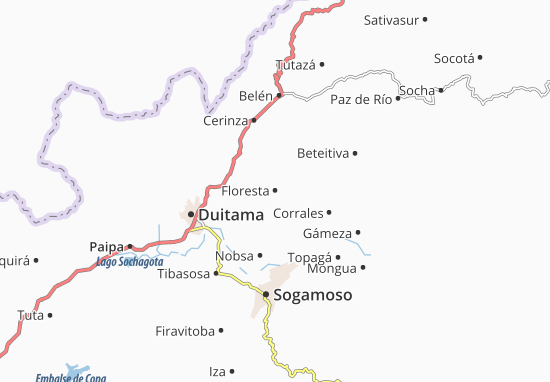 Floresta Map