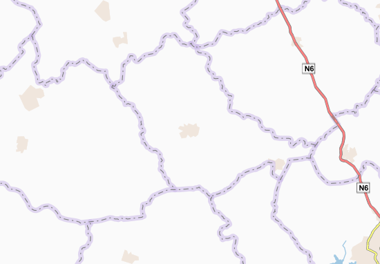 Karte Stadtplan Asamankese