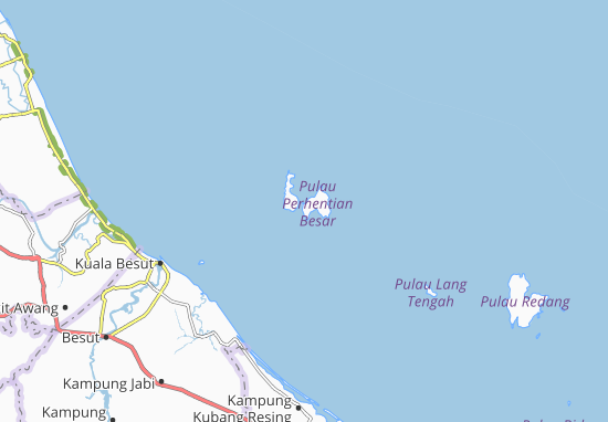 Pulau Perhentian Map