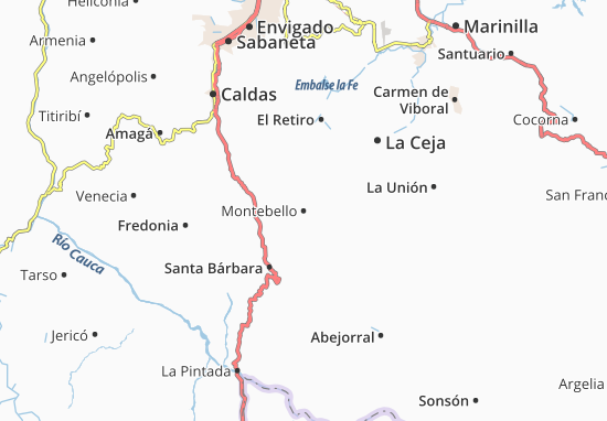 Montebello Map