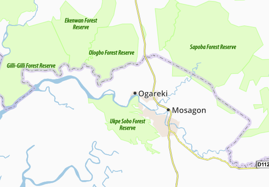 Carte-Plan Ogareki