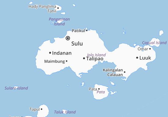 Karte Stadtplan Talipao