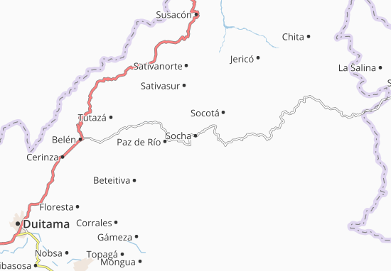 Socha Map