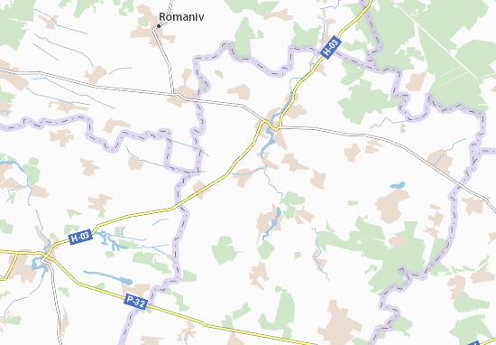 Karte Stadtplan Kilky