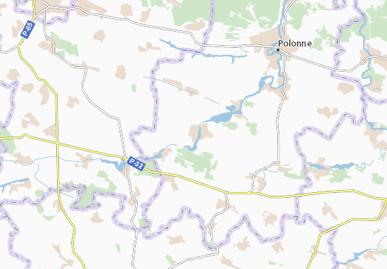 Karte Stadtplan Novolabun&#x27;