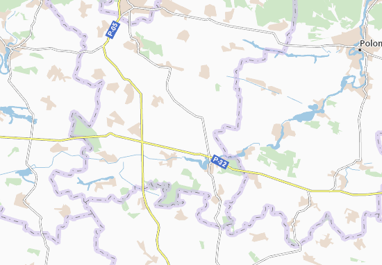 Karte Stadtplan Lotivka