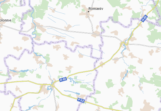 Melentsi Map