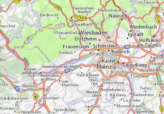 Eltville am Rhein Map