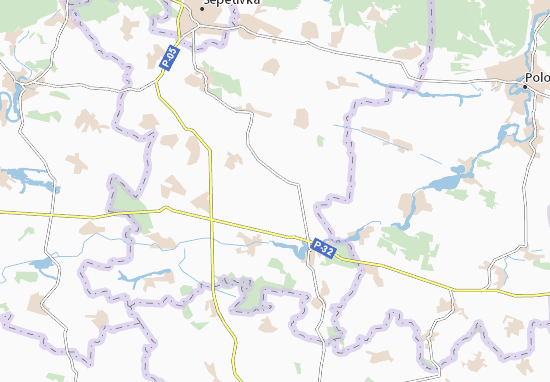 Savertsi Map