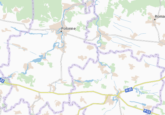 Karte Stadtplan Kotelyanka