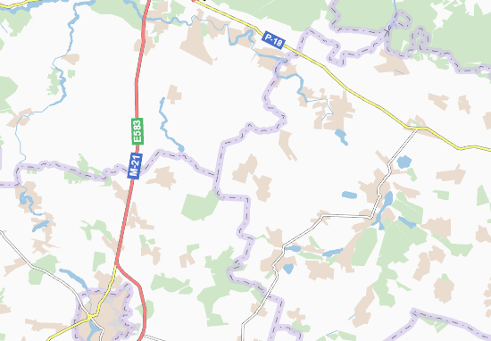Hlynivtsi Map