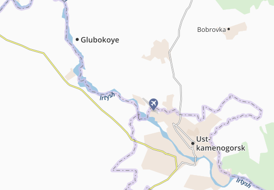 Kaart Plattegrond Praporshchikovo