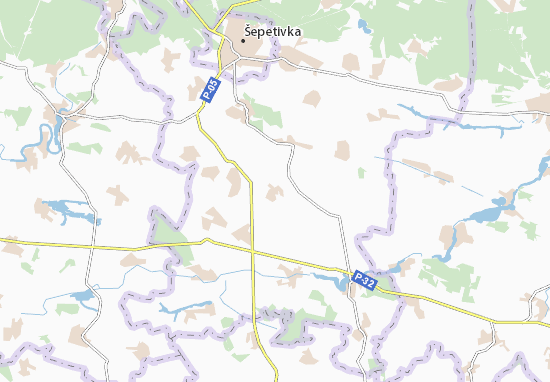 Bilopil&#x27; Map