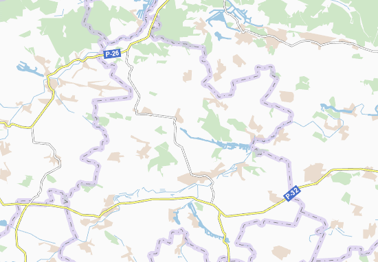 Karte Stadtplan Yurivka