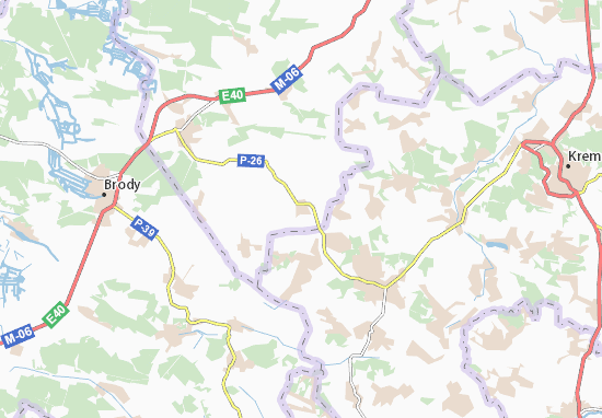 Mapa Pidzamche