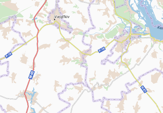 Karte Stadtplan Velyka Vil&#x27;shanka