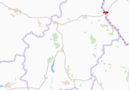 Kaart Plattegrond Buryakivka