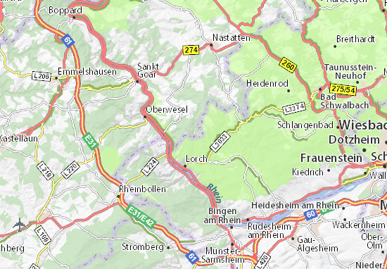 Mapas-Planos Sauerthal