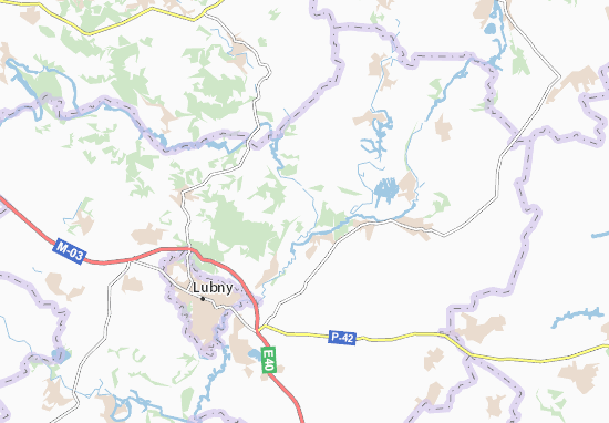 Karte Stadtplan Luky