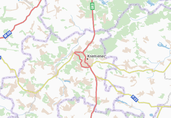 Kremenec&#x27; Map