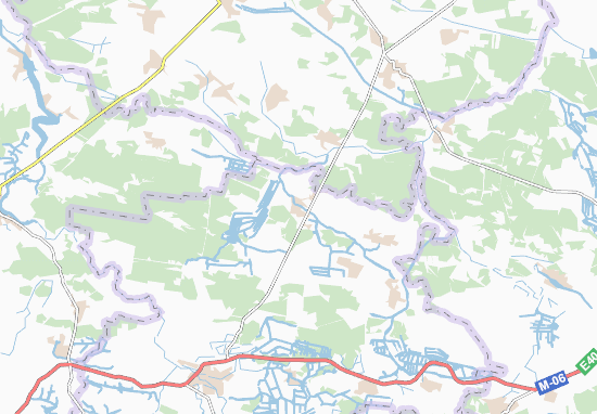 Karte Stadtplan Toporiv