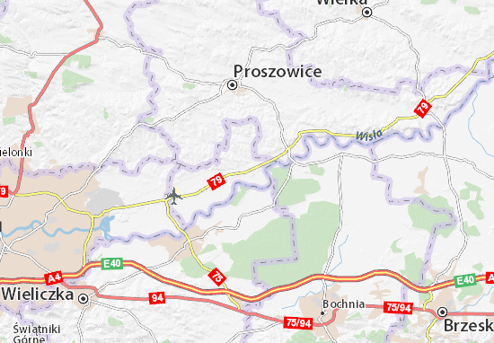 Karte Stadtplan Igołomia