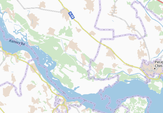 Karte Stadtplan Soshnykiv