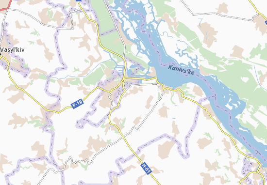 Karte Stadtplan Derev&#x27;yana