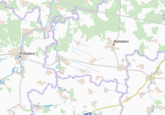Kaart Plattegrond Buldychiv