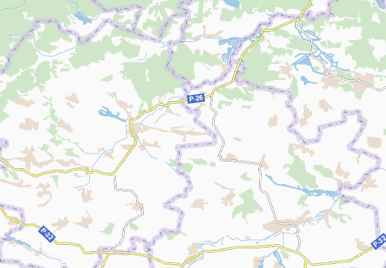 Kaart Plattegrond Bolozhivka