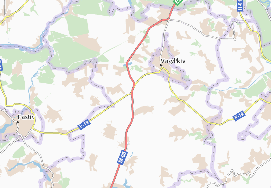 Kaart Plattegrond Mytnytsya