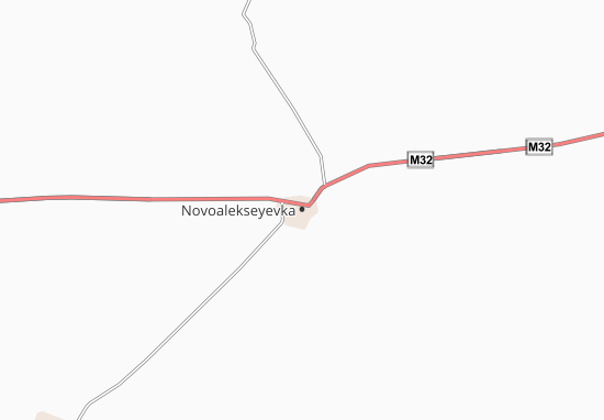 Mapa Novoalekseyevka