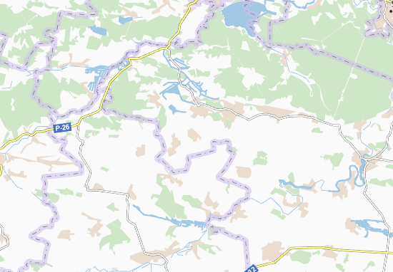 Mapa Dobryn